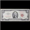 Image 2 : 1963 $2 Red seal United States Note Grades Choice AU