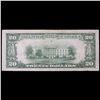 Image 3 : 1934C $20 New York Green Seal Federal Reserve Note Grades Select AU