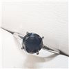 Image 4 : 10K White Gold Black Diamond(1.4ct) Ring (~Size 6) (~weight 2.4g), Made in Canada, Appraised Retail 
