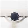 Image 6 : 10K White Gold Black Diamond(1.4ct) Ring (~Size 6) (~weight 2.4g), Made in Canada, Appraised Retail 