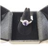 Image 2 : 14K White Gold Tanzanite(1.5ct) Diamond(0.28ct) Ring (~Size 6) (~weight 3.96g), Appraised Retail $55