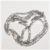 Image 2 : Silver 22" 8.14G Necklace (~weight 8.14g), Suggested Retail Value $160
