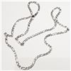 Image 4 : Silver 22" 8.14G Necklace (~weight 8.14g), Suggested Retail Value $160