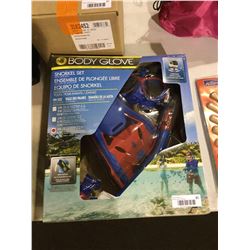 Body Glove Snorkel Set w/ Gear Bag