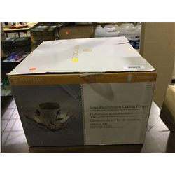 Portfolio Semi-Flush Ceiling Fixture (15.87" W x 10.06" H)