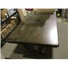 Image 2 : Wooden Dining Table (62" 40 1/2" x 30" H)