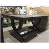Image 3 : Wooden Dining Table (62" 40 1/2" x 30" H)