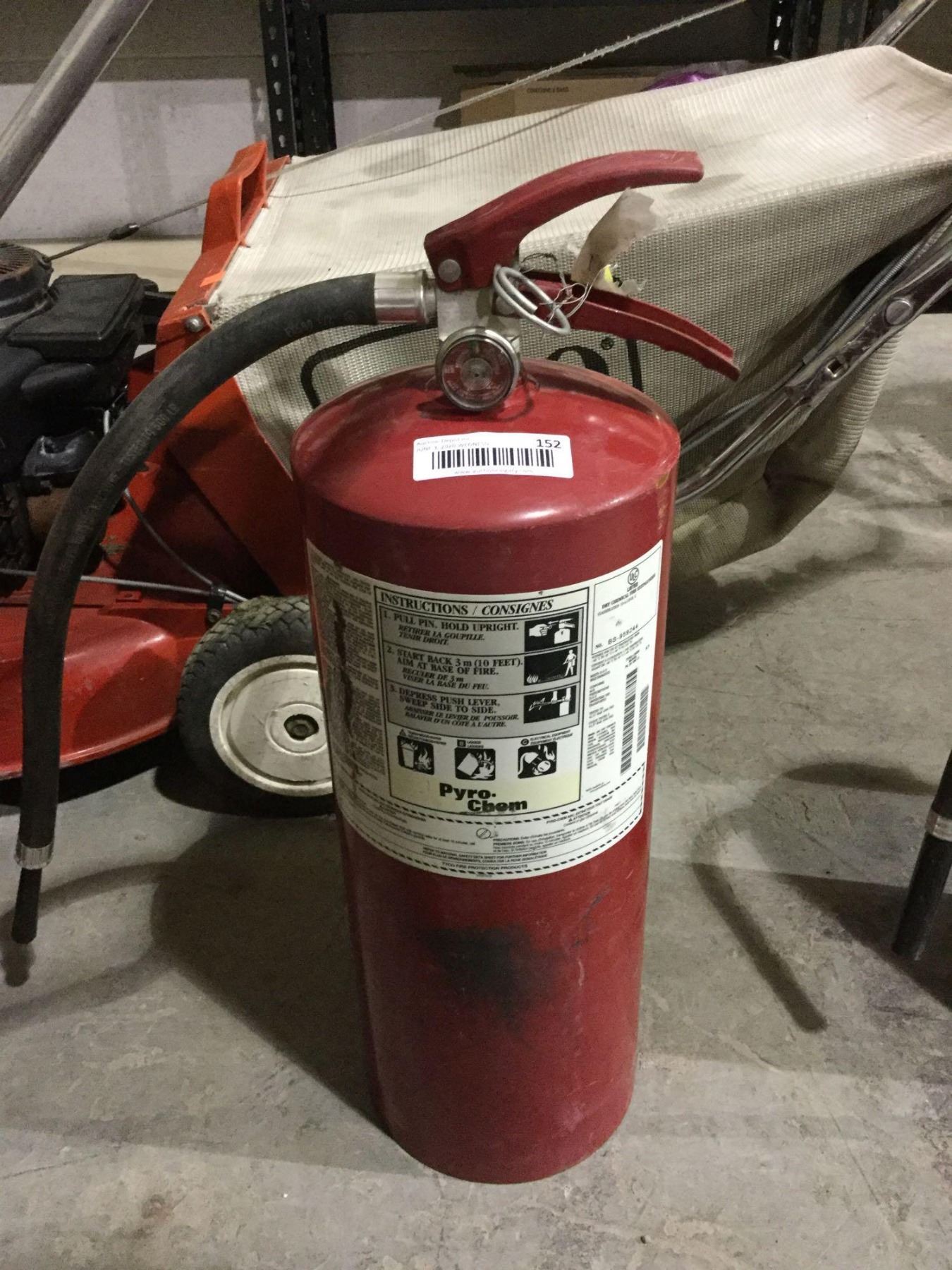 Pyro Chem ABC Fire Extinguisher