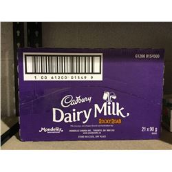 Case of Cadbury Dairy Milk Rocky Road Milk Chocolate Bars (21 x 90g)