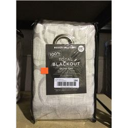 Design Solutions Total Blackout Grommet Top Panels (50" W x 108" L)