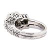 Image 3 : 2.12 ctw Diamond Ring And Attached Band - 10KT White Gold