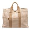 Image 1 : Hermes Beige Peach Canvas Sac Fourre MM Tote Bag