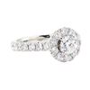 1.25 ctw Diamond Wedding Ring - 14KT White Gold