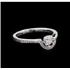 0.46 ctw Diamond Ring - 18KT White Gold