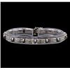 Image 1 : 14KT White Gold 2.83 ctw Diamond Bracelet