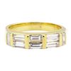 Image 2 : 1.10 ctw Diamond Ring - 18KT Yellow Gold