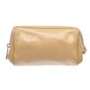 Image 1 : Strenesse Gabriele Strehle Beige Leather Makeup Case