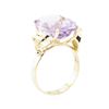 Image 4 : 10.00 ctw Amethyst Ring - 14KT Yellow Gold