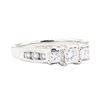 Image 1 : 0.94 ctw Diamond Ring - 14KT White Gold