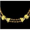 Image 2 : 0.53 ctw Diamond Necklace - 18KT Yellow Gold