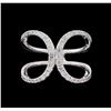 Image 2 : 0.56 ctw Diamond Ring - 14KT White Gold