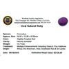 Image 2 : 15.77 ctw Oval Ruby Parcel