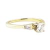 Image 1 : 0.50 ctw Diamond Ring - 14KT Yellow Gold