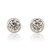 Image 2 : 1.06 ctw SI2 Diamond 14K White Gold Earrings