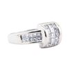 Image 1 : 1.50 ctw Diamond Ring - Platinum