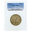Image 1 : 1929-D Walking Liberty Half Dollar Coin PCGS MS63