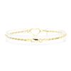 Image 2 : Heart Motif Bracelet - 14KT Yellow Gold
