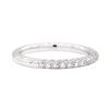 Image 1 : 0.5 ctw Diamond Ring - 14KT White Gold