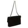 Image 1 : Chanel Black Velvet Precious Symbols Flap Bag