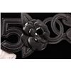 Image 5 : Chanel Black Velvet Precious Symbols Flap Bag