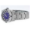 Image 9 : Rolex Womens Midsize 31mm Blue Vignette String Diamond & Sapphire Datejust Wrist