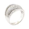 Image 4 : 3.07 ctw Diamond Ring - 18KT White Gold