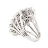 Image 3 : 5.09 ctw Diamond Ring - 14KT White Gold