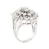 Image 4 : 5.09 ctw Diamond Ring - 14KT White Gold
