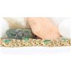 Image 4 : 8.00 CTW Natural Emerald 18K Solid Yellow Gold Diamond Bracelet