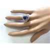 Image 4 : 7.26 CTW Natural Tanzanite And Diamond Ring In 14k Yellow Gold