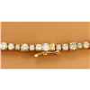 Image 4 : 14.10 CTW Natural Diamond 14K Solid Yellow Gold Necklace