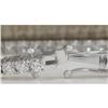 Image 2 : 3.85 CTW Natural Diamond Bracelet In 14K Solid White Gold