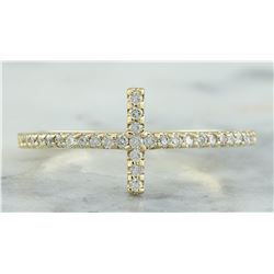 0.35 CTW 18K Yellow Gold Diamond Ring