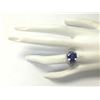 Image 4 : 6.32 CTW Natural Tanzanite And Diamond Ring In 18K Solid White Gold