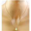 Image 3 : 3.86 CTW Opal 14K Yellow Gold Diamond Necklace