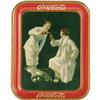 1926 Coca Cola Golfer Tray 