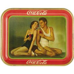 Drink Coca-Cola Original Johnny Weissmuller Tray 