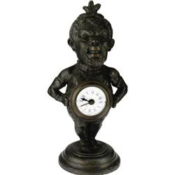 Blackman Figure with Clock circa 1910 