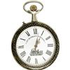 Roskopf "Bicyclists" Engraved Large Pocket Watch 