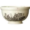 Pro-Slavery Creamware Bowl. 
